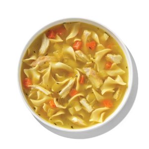 Chicken Noodle Soup - 30 grams of protein, 360 calories