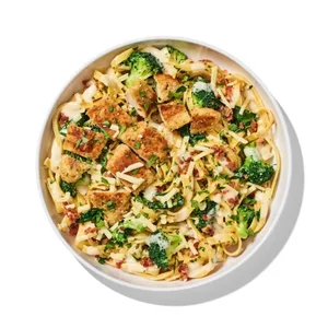 Crispy Chicken Bacon Alfredo