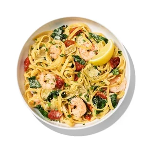 Lemon Garlic Shrimp Scampi