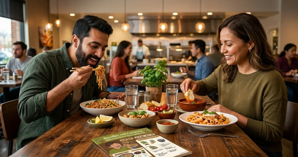 Noodles & Company Delicious Duos menu